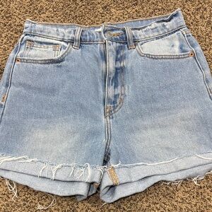 Cello Distressed Denim Blue Women's Shorts XS